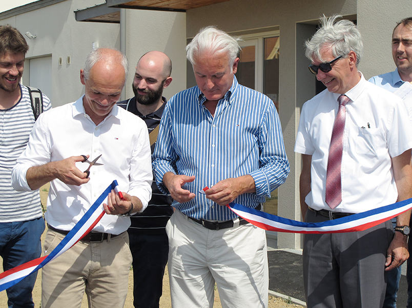 02 Inauguration logements sociaux Mayenne Habitat à Saint Fort en juin 2017