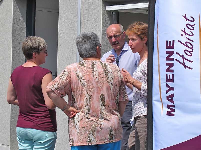 05 - Inauguration logements sociaux par Mayenne Habitat à Pré-en-Pail en juin 2017