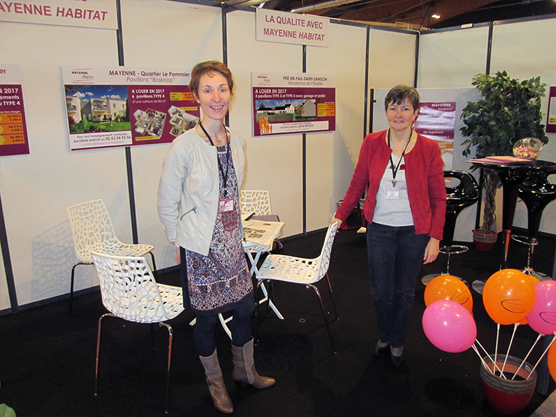 02 Photos de Mayenne Habitat au salon de l'habitat de Mayenne en février 2017