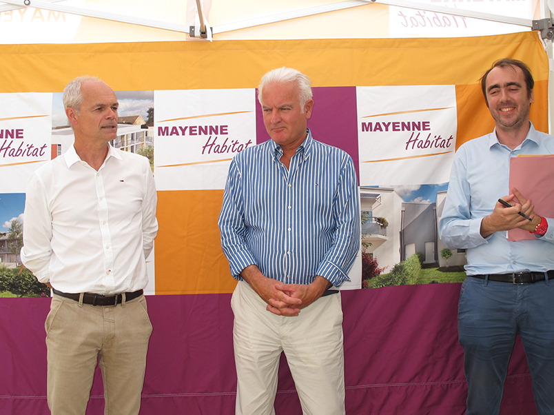 03 Inauguration logements sociaux Mayenne Habitat à Saint Fort en juin 2017