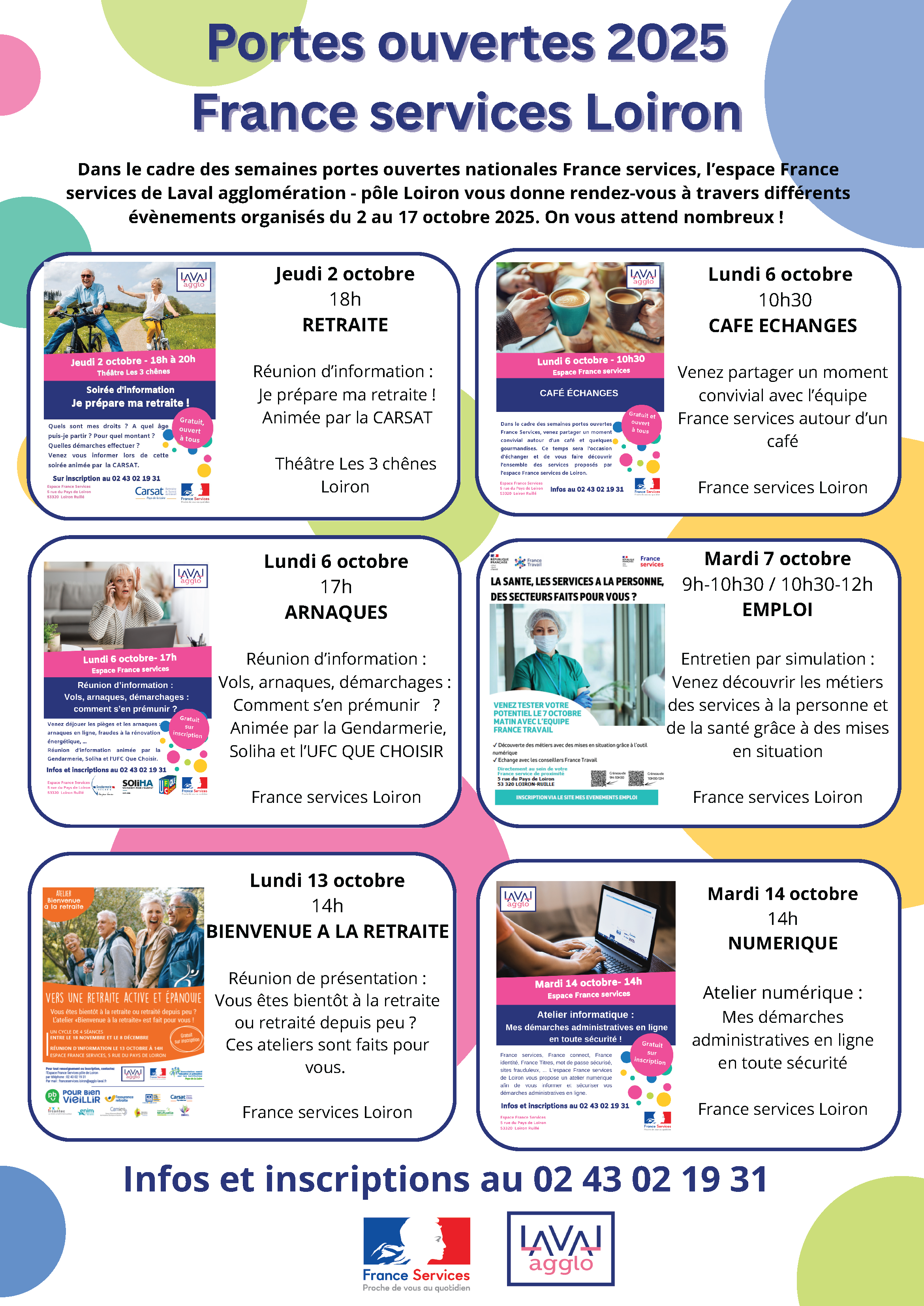 Affiche Programme Portes ouvertes FS 2025-4