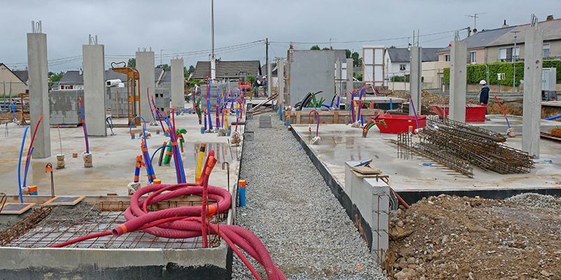 Chantier Res. Les Coquelicots Evron