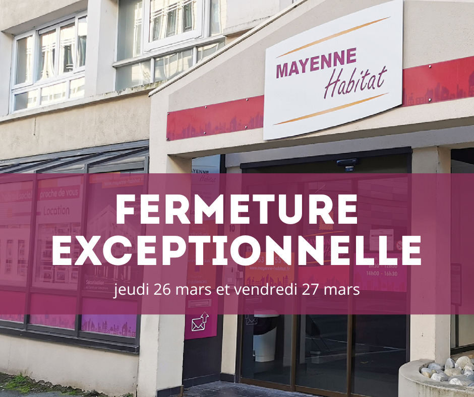 Fermeture siège social