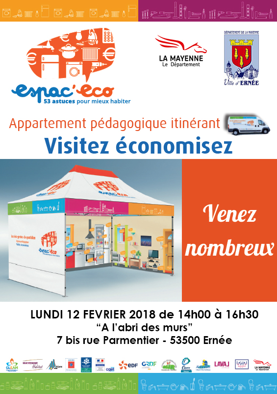 Flyer opération sensibilisation économies eau Ernée février 2018