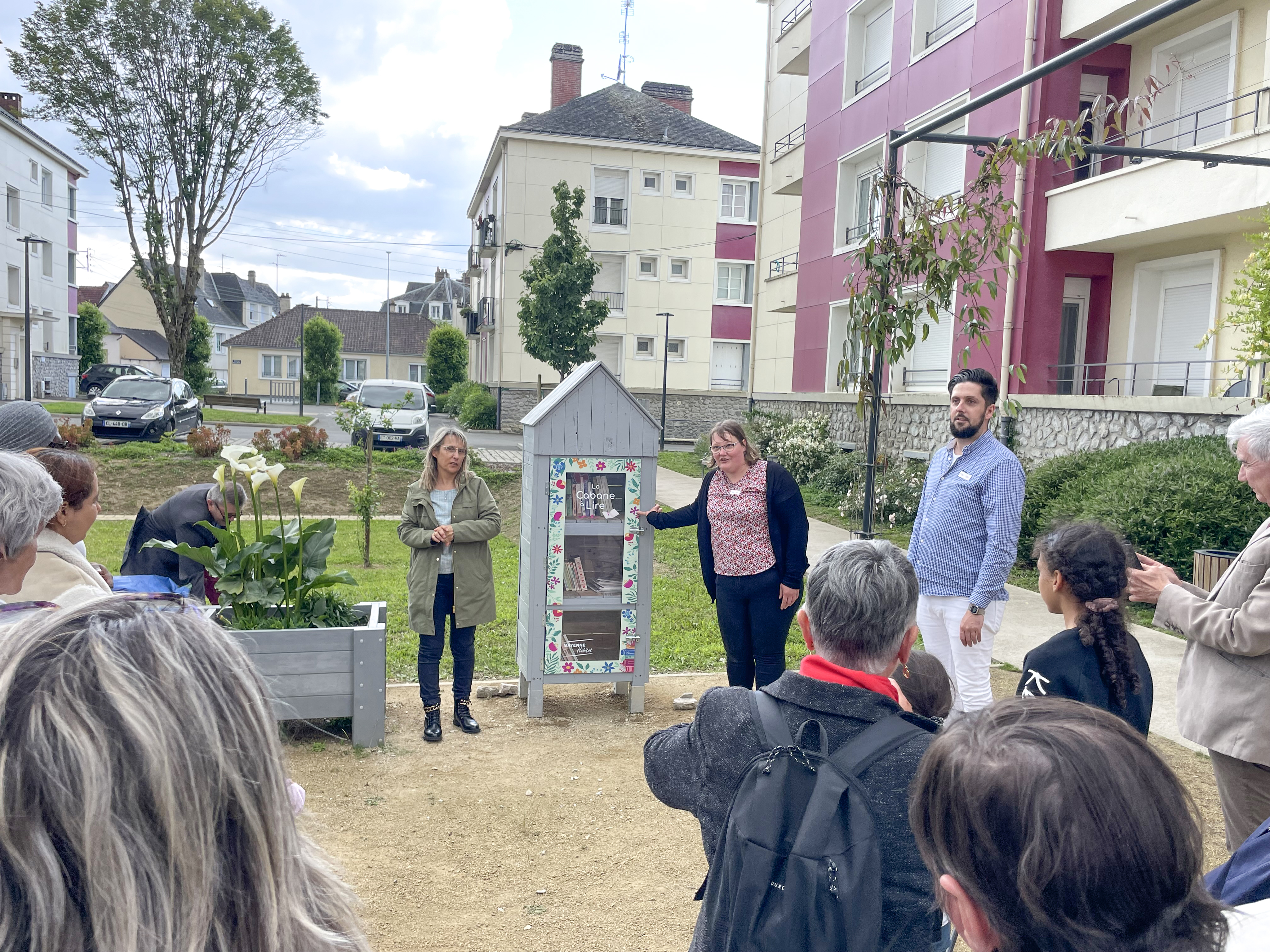 Inauguration archives cabane à lire