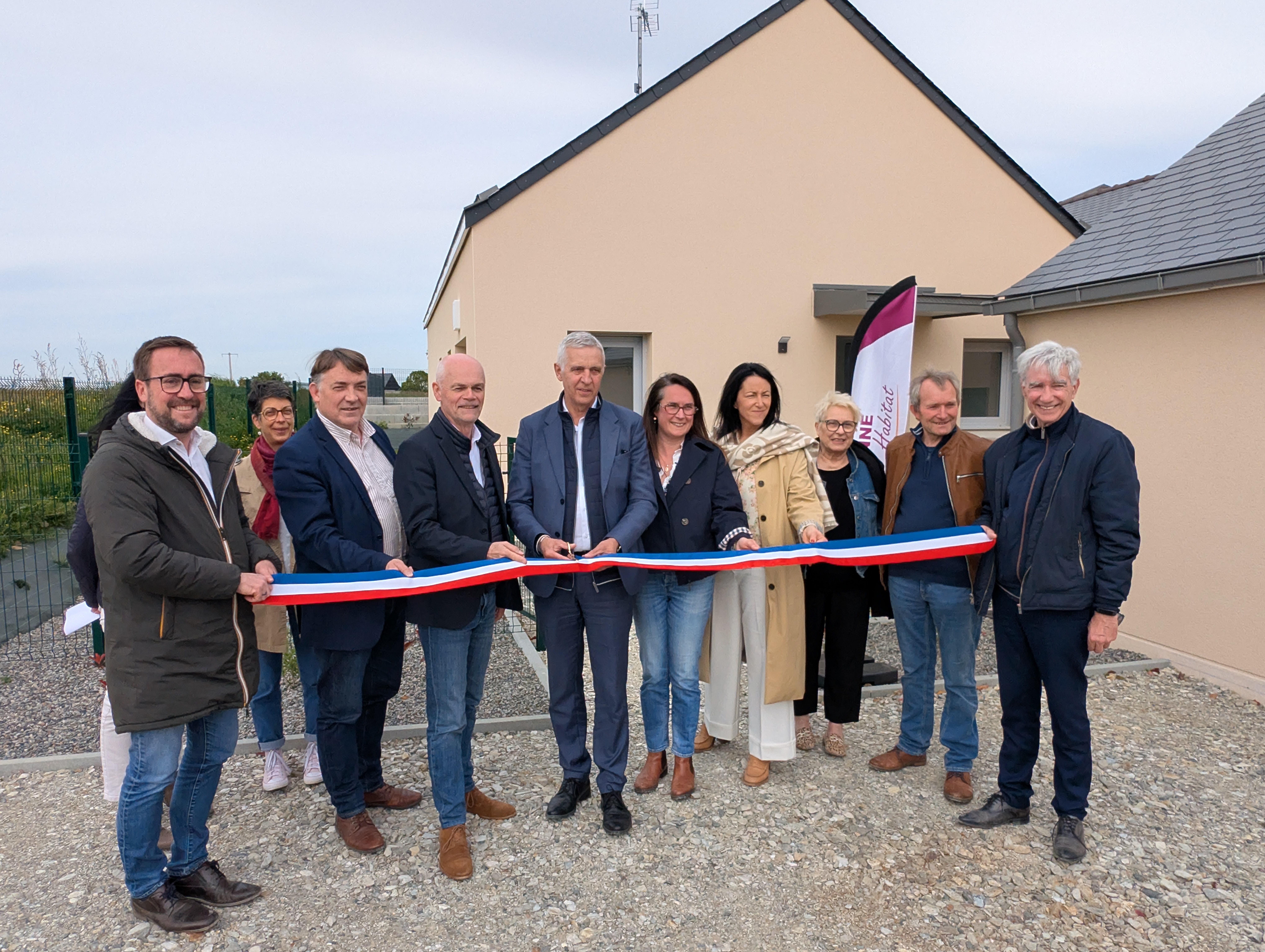 Inauguration St Quentin les Anges