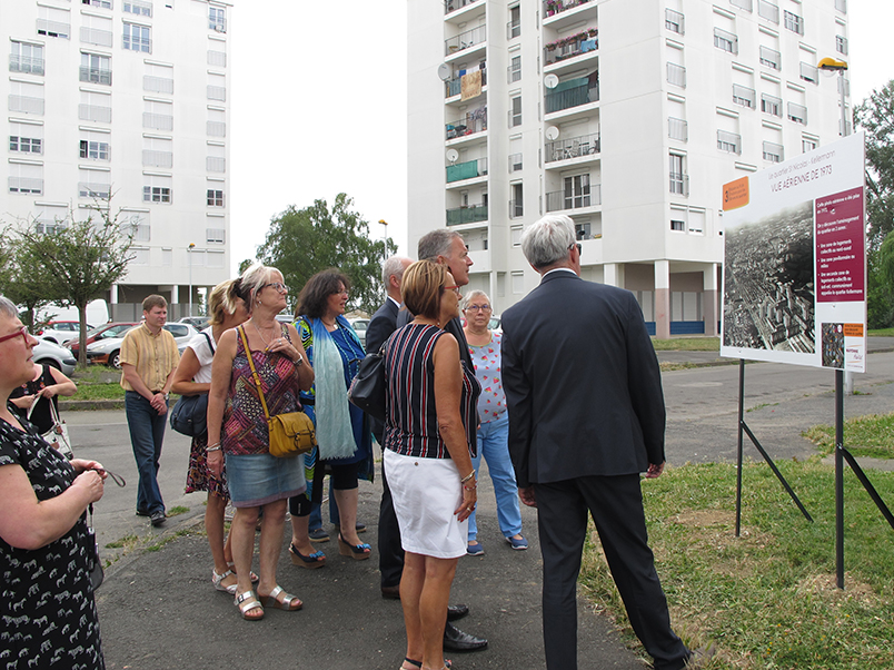 Inauguration exposition quartier St Nicolas Laval par Mayenne habitat - juillet 2018 -02