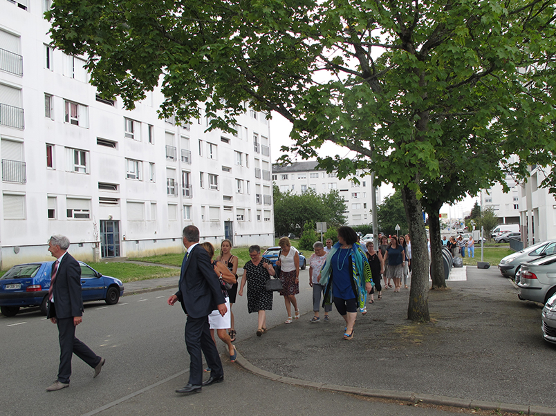 Inauguration exposition quartier St Nicolas Laval par Mayenne habitat - juillet 2018 -03