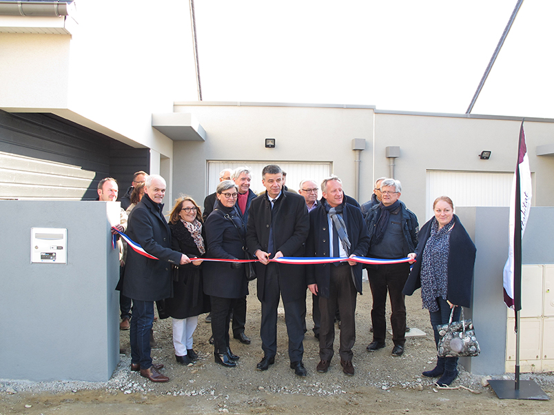 Inauguration Mayenne Habitat St Berthevin L'Eglanière 01