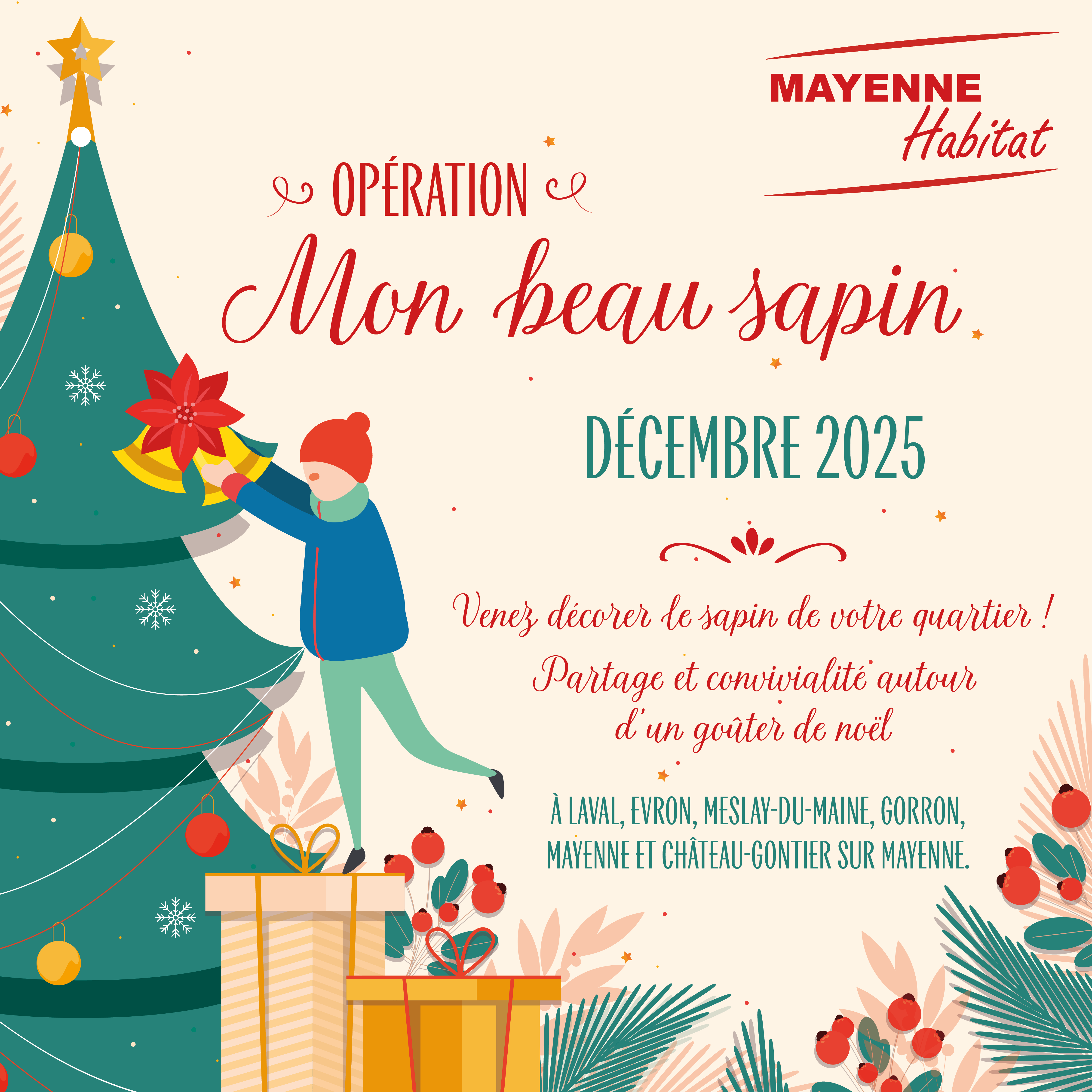 Opération mon beau sapin