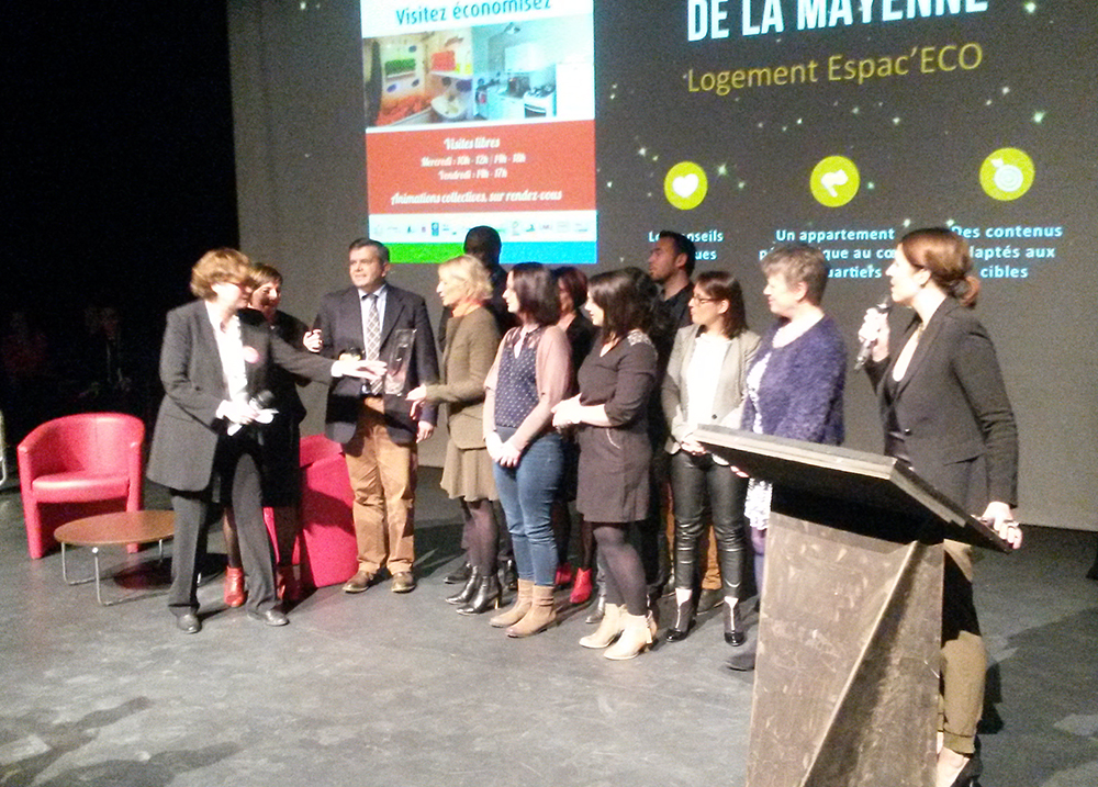 Remise prix Cap Com espac'eco Mayenne Habitat 2016