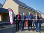 Inauguration Mayenne Habitat logements à Vaiges - mars 2019 - coupe de ruban