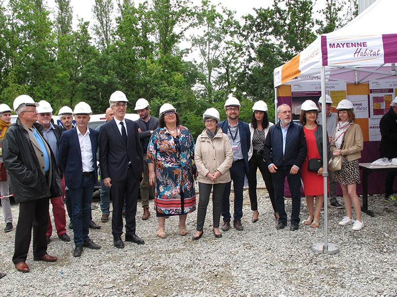 visite officielle de la résidence Le Sémaphore, Les Fourches